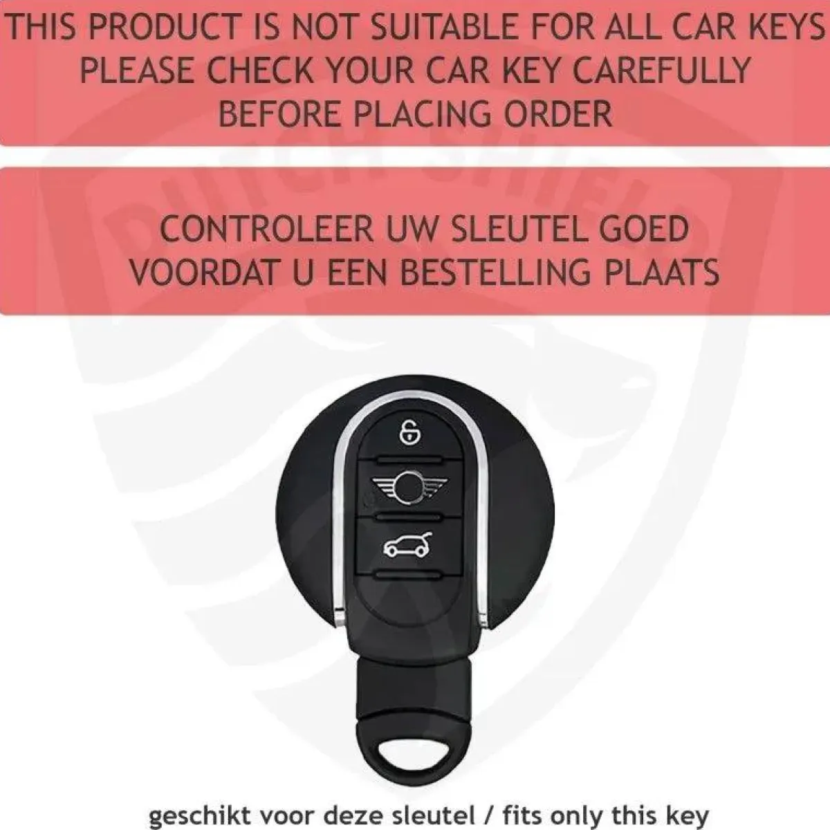 Best TPU Sleutelhoesje voor Mini goud C3 Autosleutelhoesjes