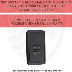 Discount TPU Sleutelhoesje voor Mitsubishi zwart A4 Autosleutelhoesjes