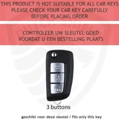 Online TPU Sleutelhoesje voor Nissan goud B3B Autosleutelhoesjes