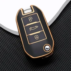 Hot TPU Sleutelhoesje voor Opel goud A3 Autosleutelhoesjes
