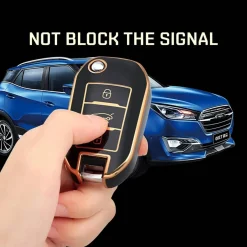 Hot TPU Sleutelhoesje voor Opel goud A3 Autosleutelhoesjes