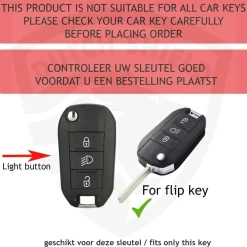 Outlet TPU Sleutelhoesje voor Opel goud A3B Autosleutelhoesjes