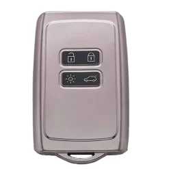 Online TPU Sleutelhoesje voor Renault lila metallic A4M Autosleutelhoesjes