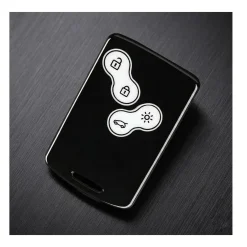 Clearance TPU Sleutelhoesje voor Renault zwart C2Z Autosleutelhoesjes