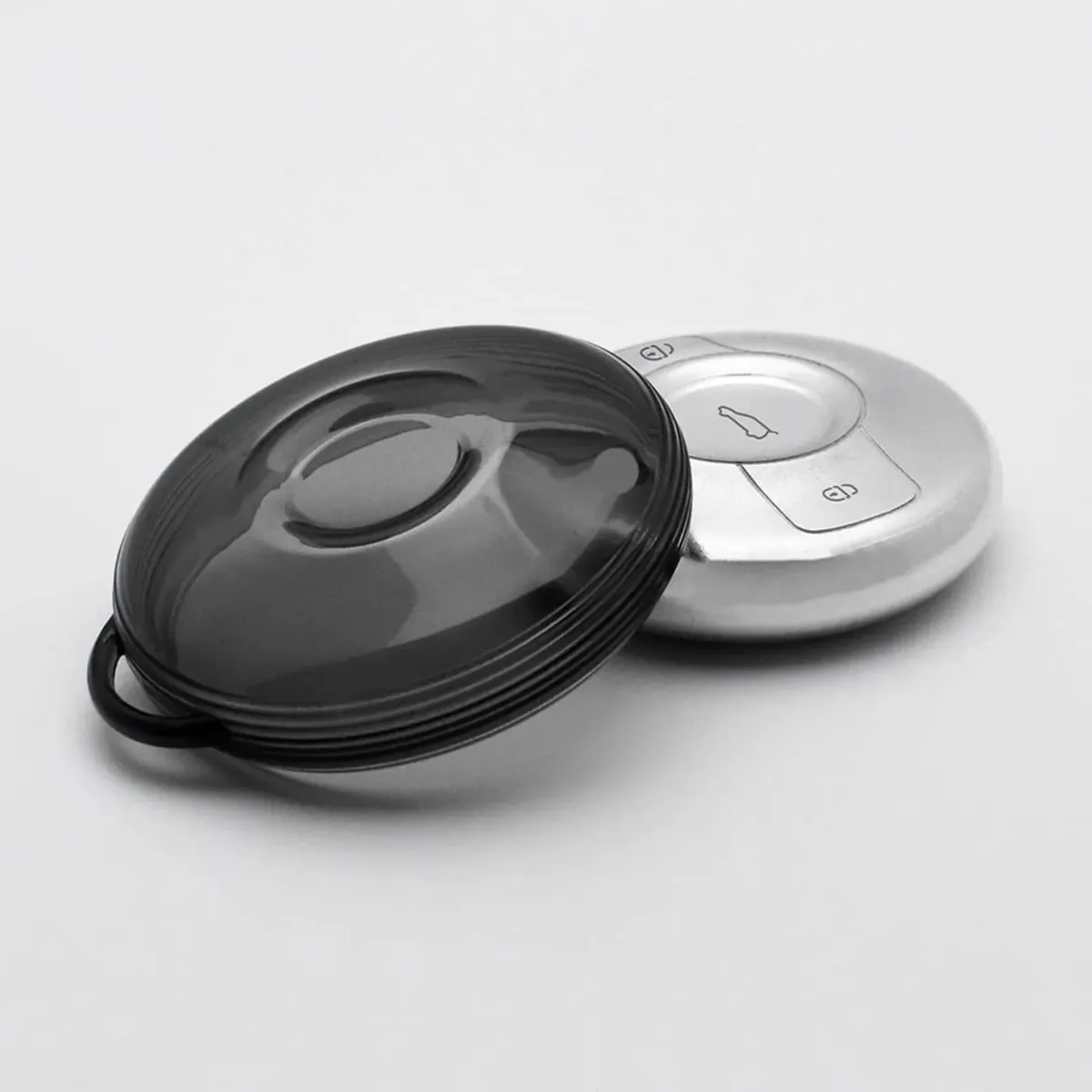 Online TPU Sleutelhoesje voor Smart clear 26 Autosleutelhoesjes
