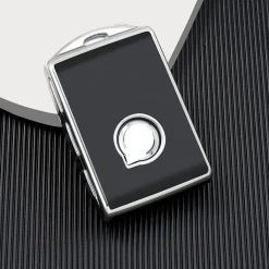Hot TPU Sleutelhoesje voor Volvo zwart VOLVO Autosleutelhoesjes