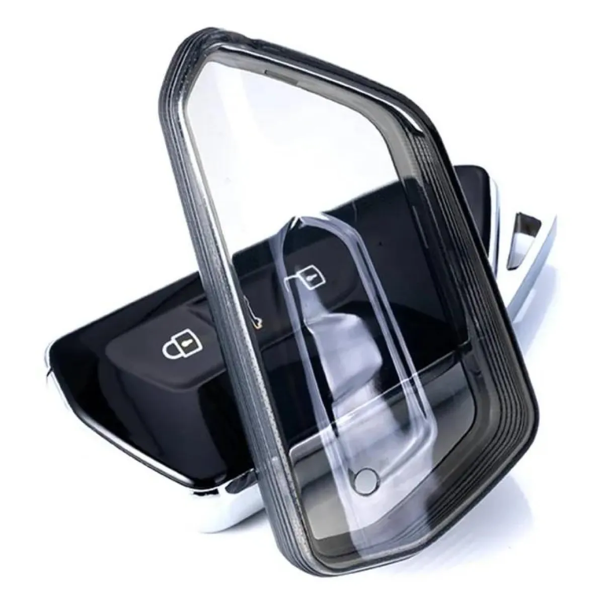 Outlet TPU Sleutelhoesje VW - Skoda Seat Cupra clear 204 Autosleutelhoesjes
