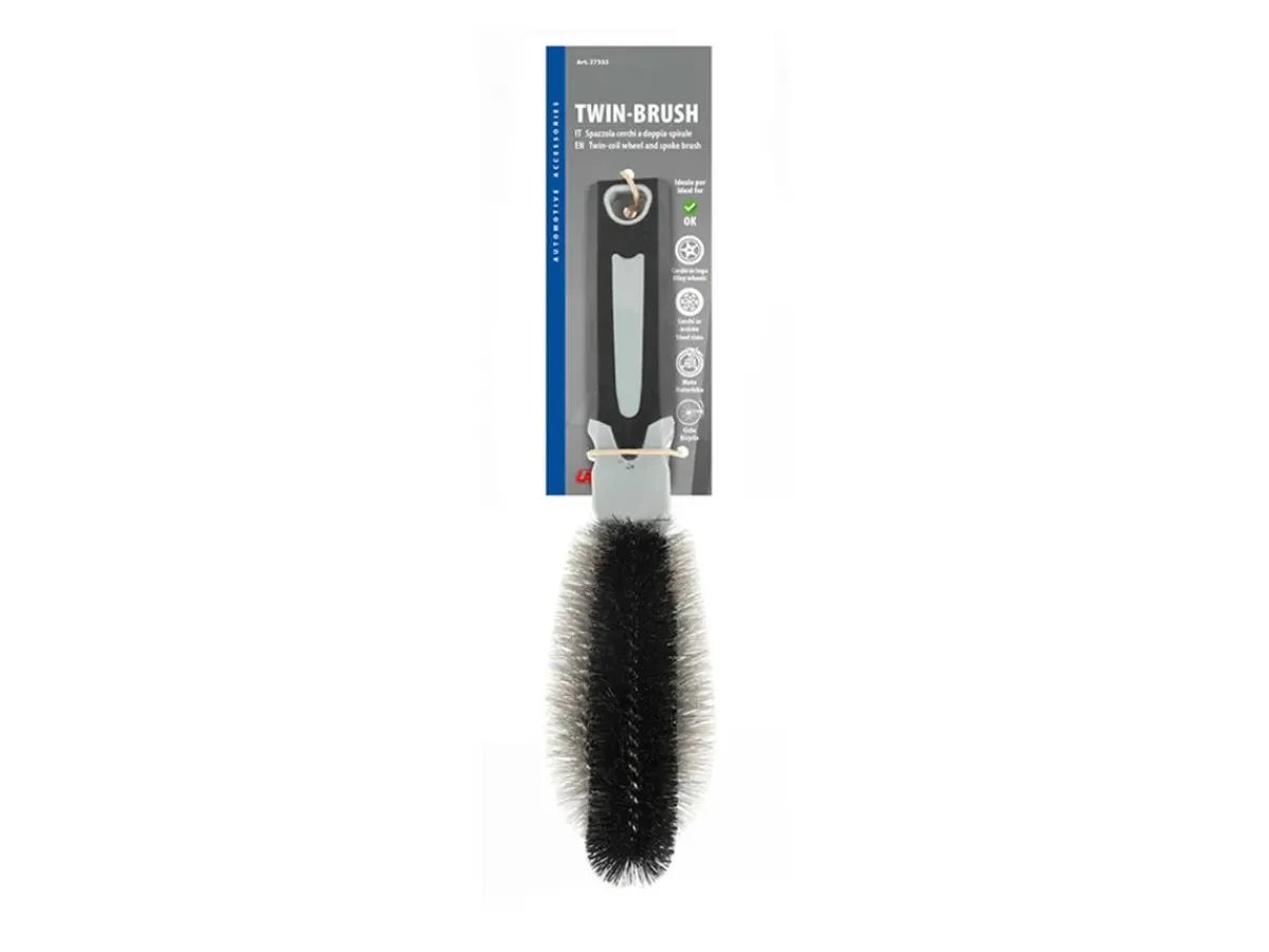 Best Twin-coil velgenborstel – 29 cm Auto Wassen