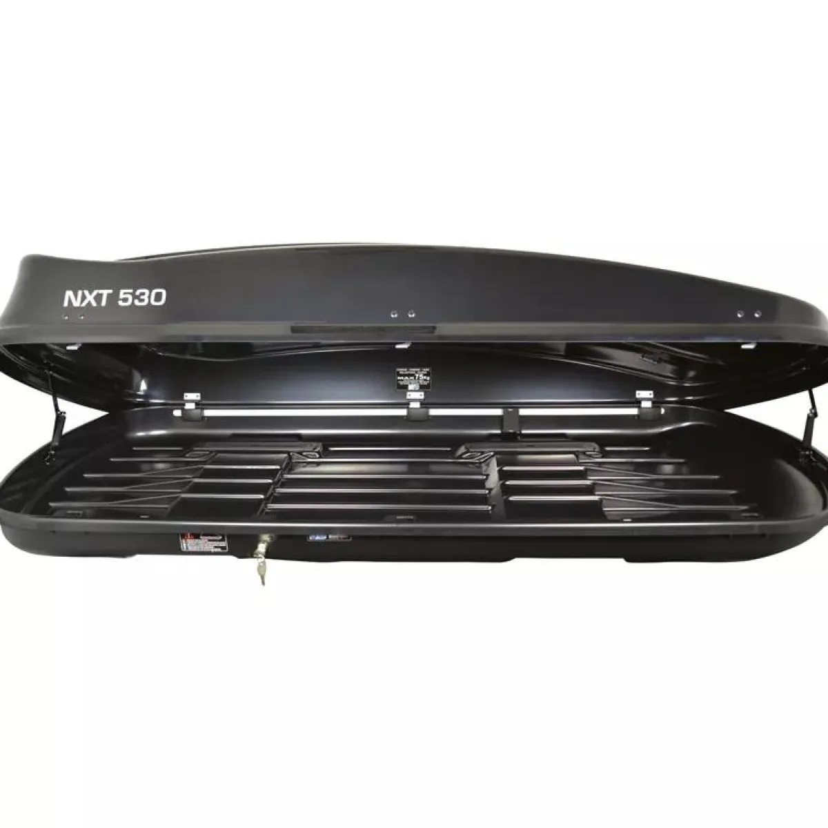 Sale Twinnyload Dakkoffer NXT 530 Liter Glanzend-Zwart Dakkoffers