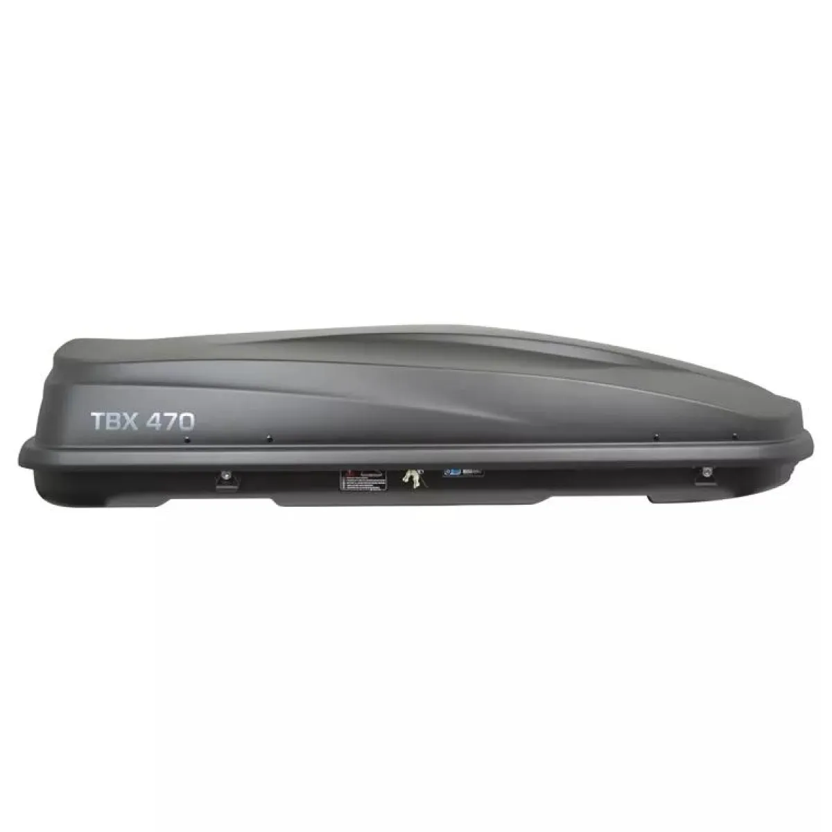 Online Twinnyload Dakkoffer TBX 470 Liter Mat-Antraciet Dakkoffers