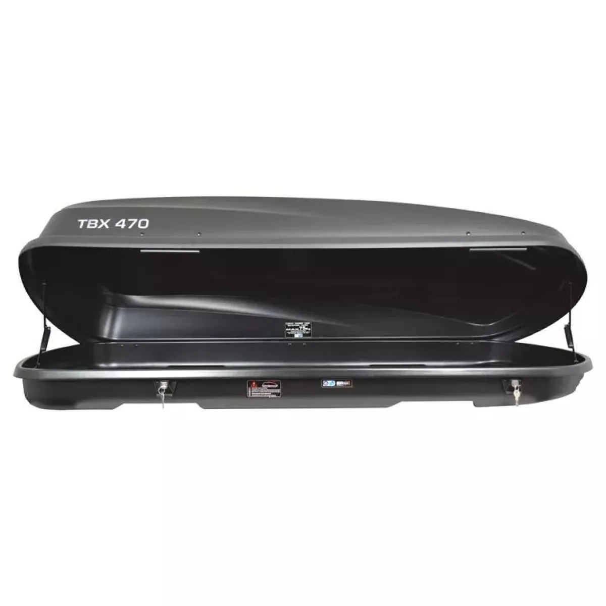 Online Twinnyload Dakkoffer TBX 470 Liter Mat-Antraciet Dakkoffers