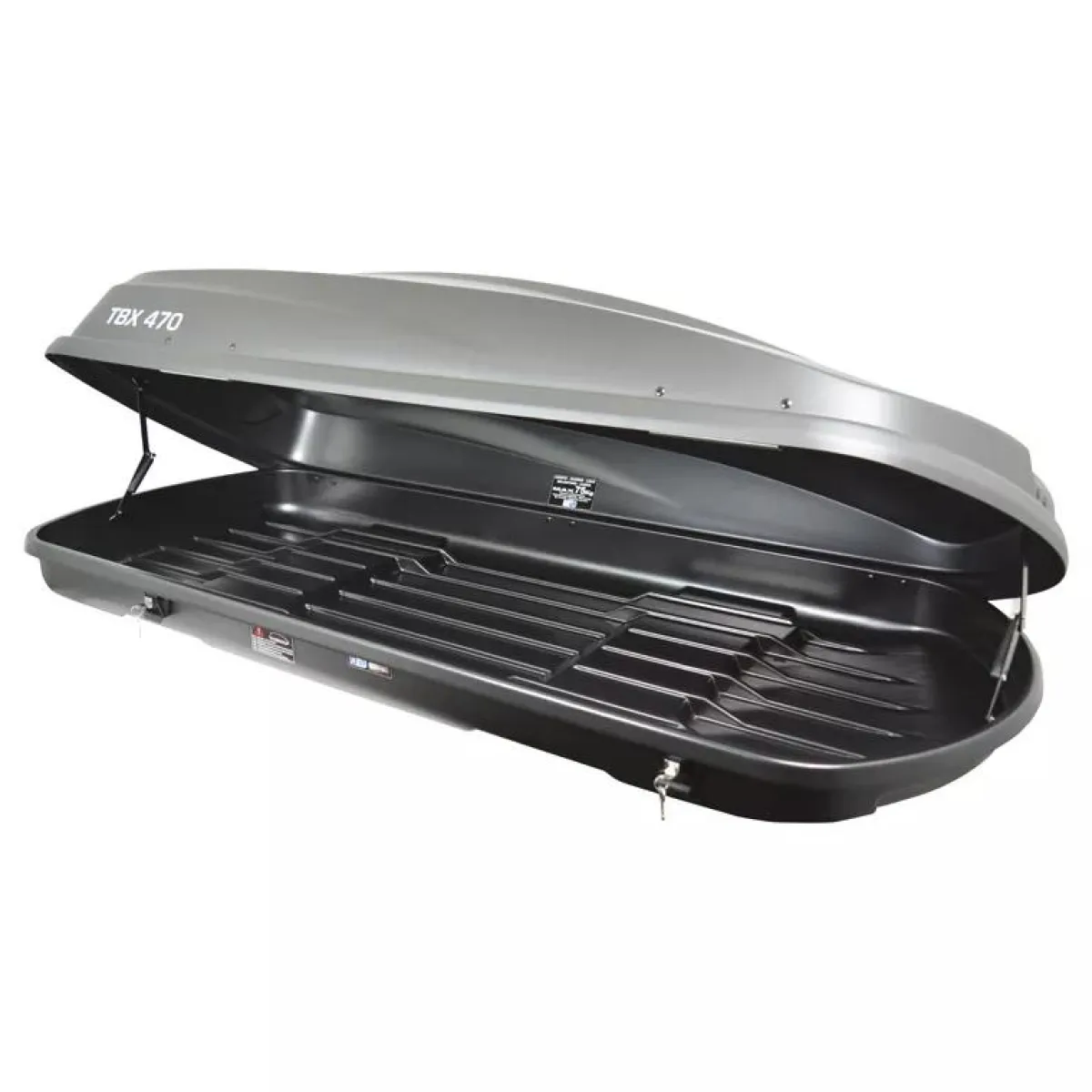 Online Twinnyload Dakkoffer TBX 470 Liter Mat-Antraciet Dakkoffers