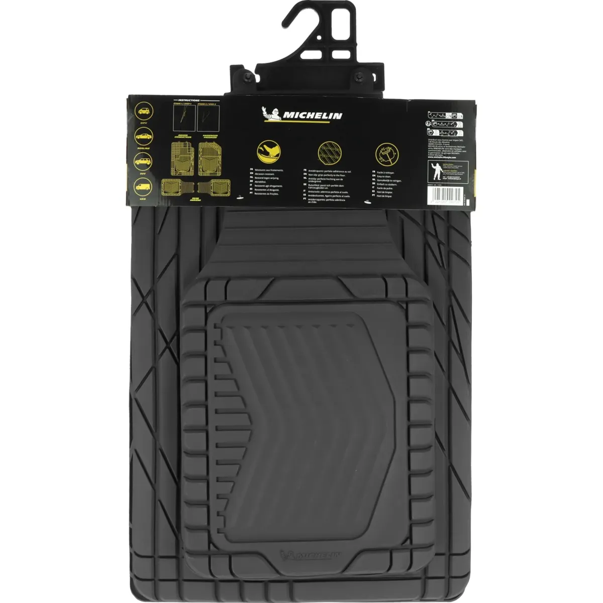 Outlet Universele Automatten rubber - 4 stuks Automatten