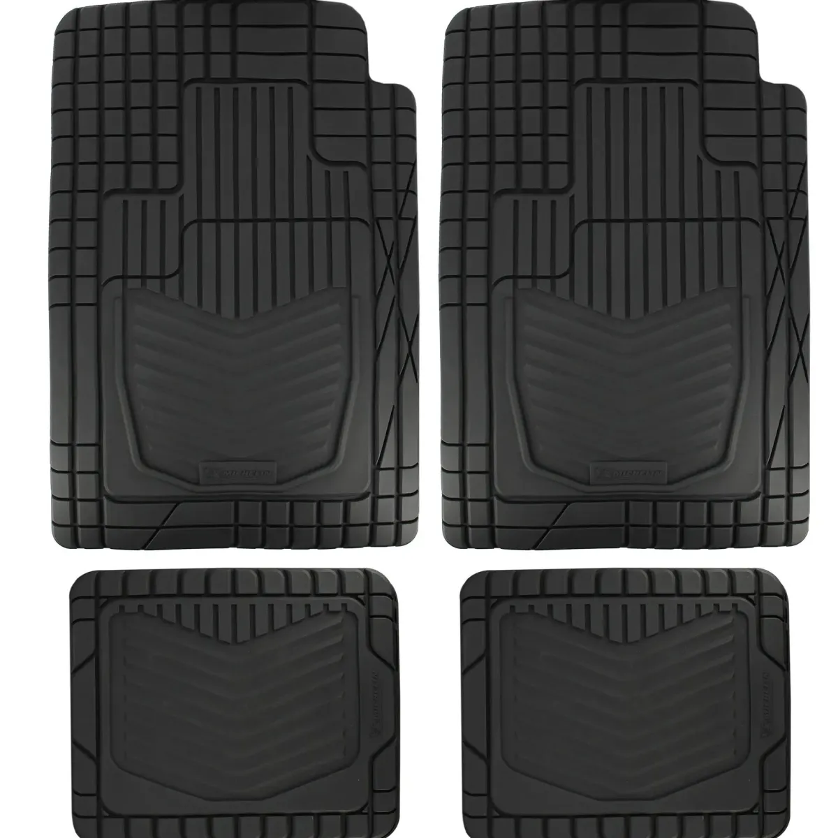 Outlet Universele Automatten rubber - 4 stuks Automatten