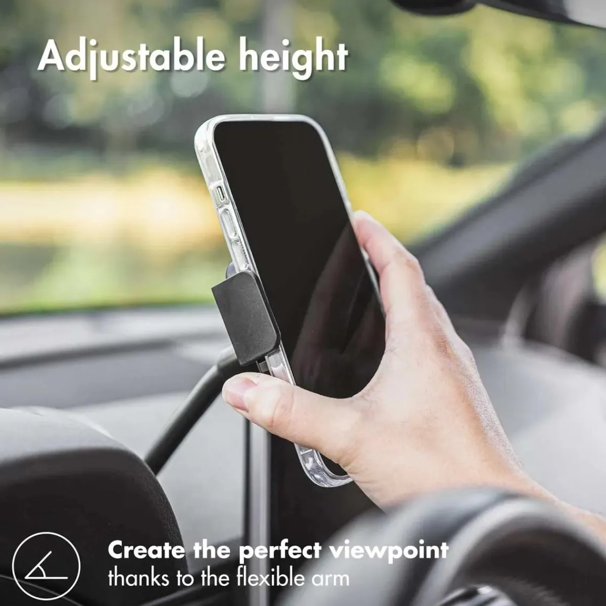 Best Universele Telefoonhouder Auto - Zwart Telefoon & Tablethouders