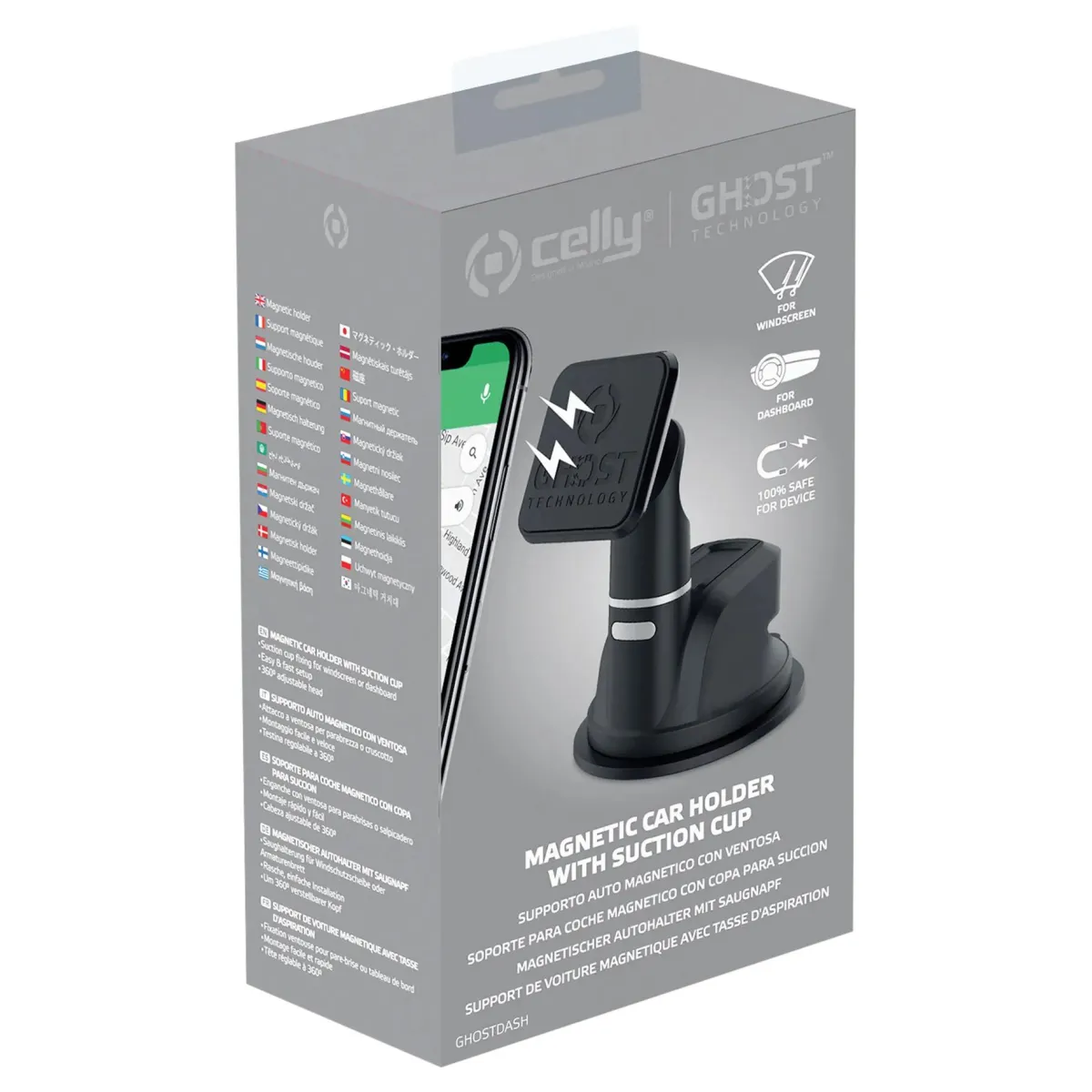 Hot Universele zuignaphouder voor raam of dashboard Telefoon & Tablethouders