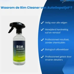 New Velgenreiniger - 500 ml Auto Wassen