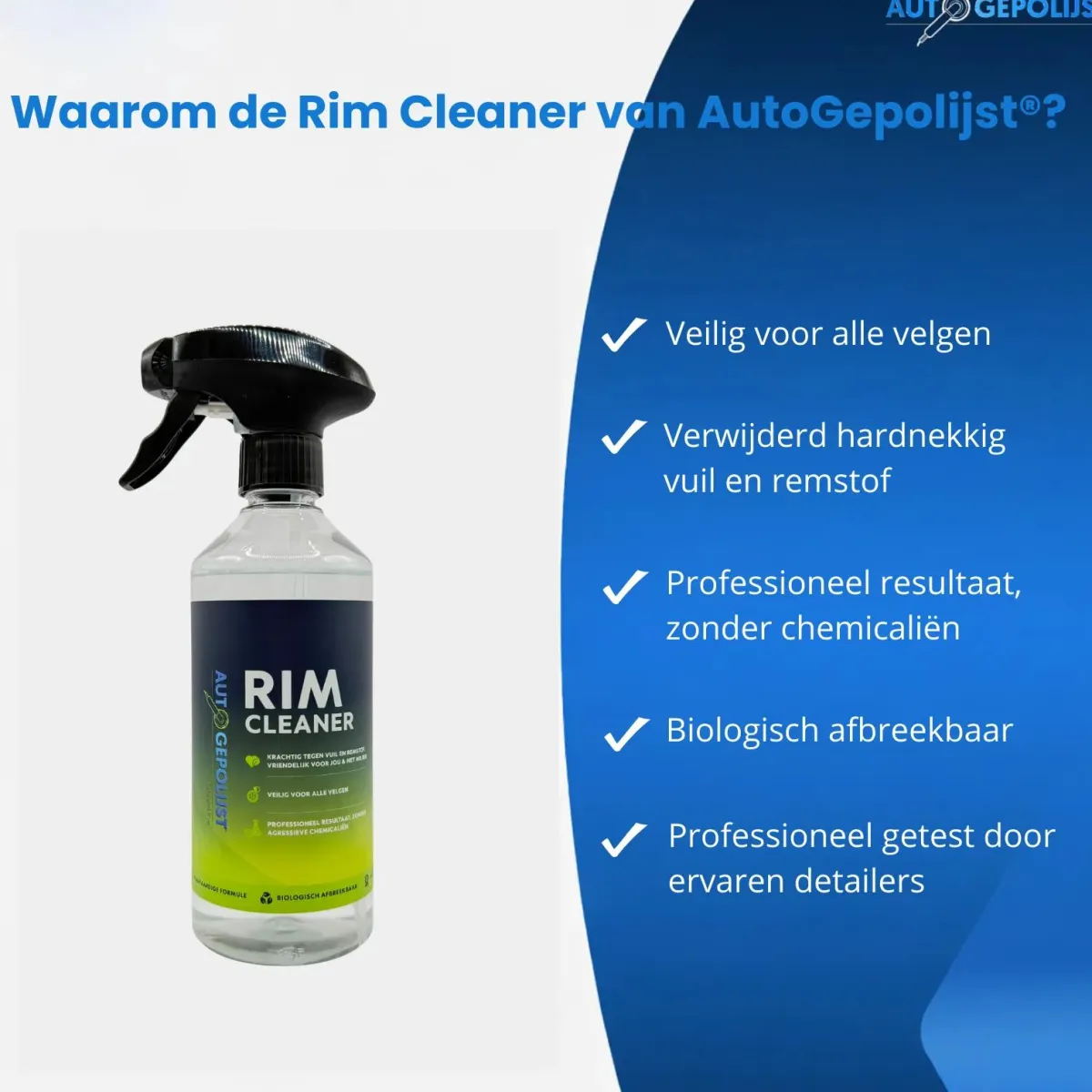 New Velgenreiniger - 500 ml Auto Wassen