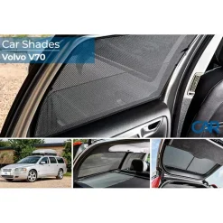 Volvo V70 Station 2007 / XC70 2007 - Zonneschermen Autozonneschermen