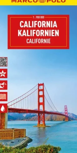Sale wegenkaart Californië Wegenkaarten & Atlassen|Wegenkaarten