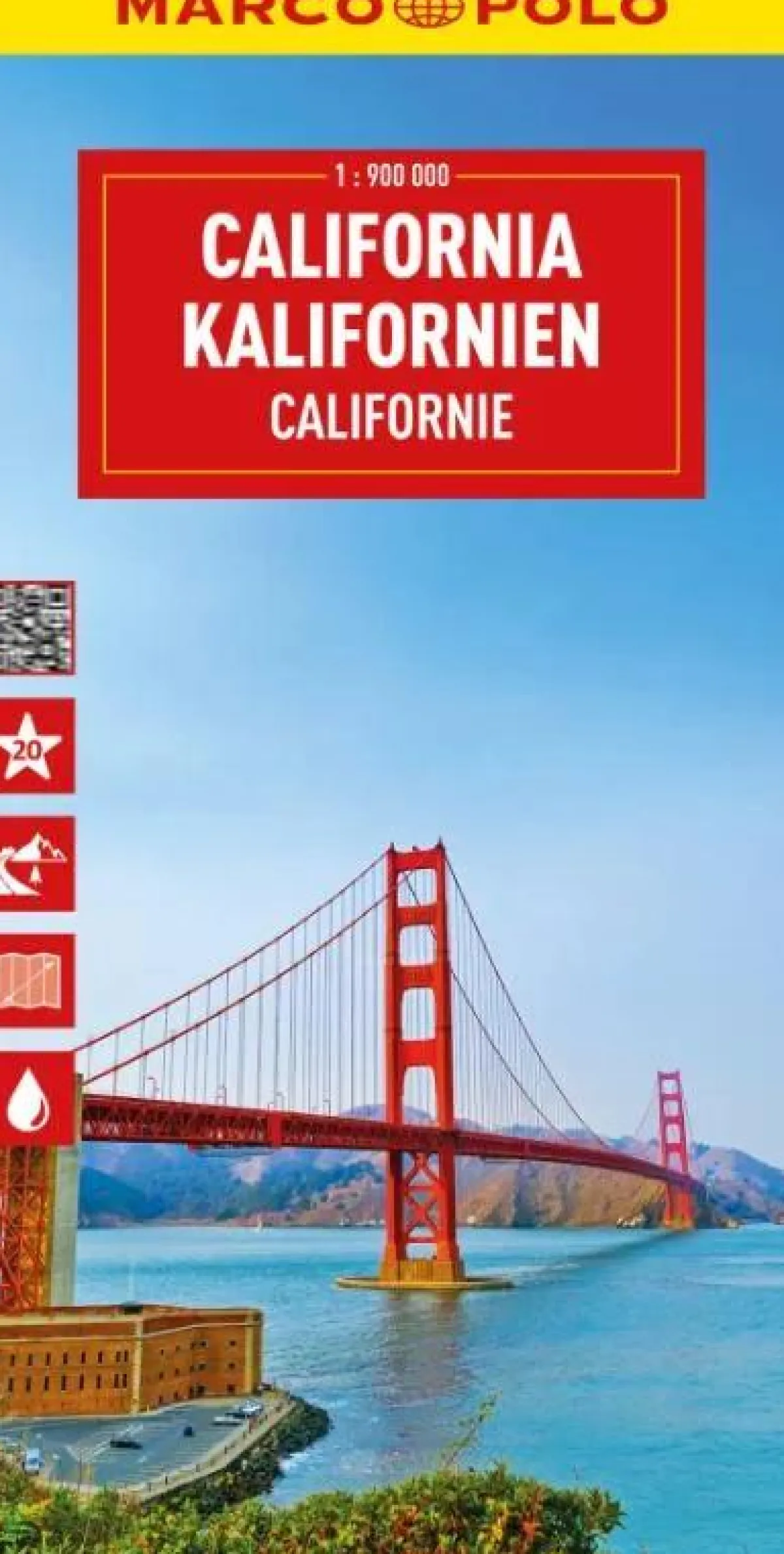 Sale wegenkaart Californië Wegenkaarten & Atlassen|Wegenkaarten