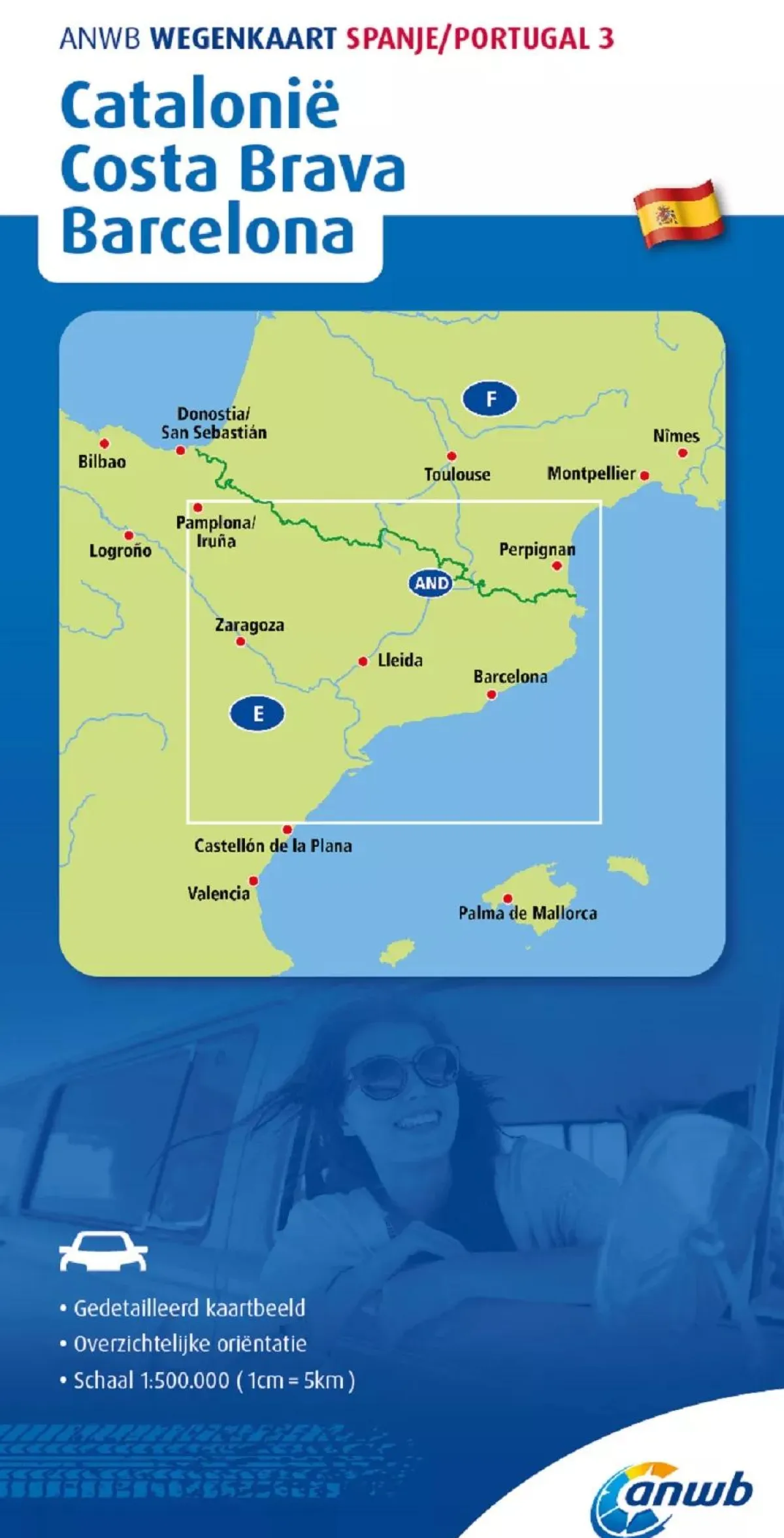 New Wegenkaart Catalonië, Costa Brava Wegenkaarten & Atlassen|Wegenkaarten