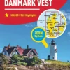 Hot wegenkaart Denemarken west Wegenkaarten & Atlassen|Wegenkaarten
