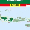Wegenkaart F&B Bali, Lombok, Komodo Wegenkaarten & Atlassen|Wegenkaarten