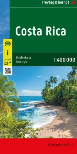 Discount Wegenkaart F&B Costa Rica Wegenkaarten & Atlassen|Wegenkaarten