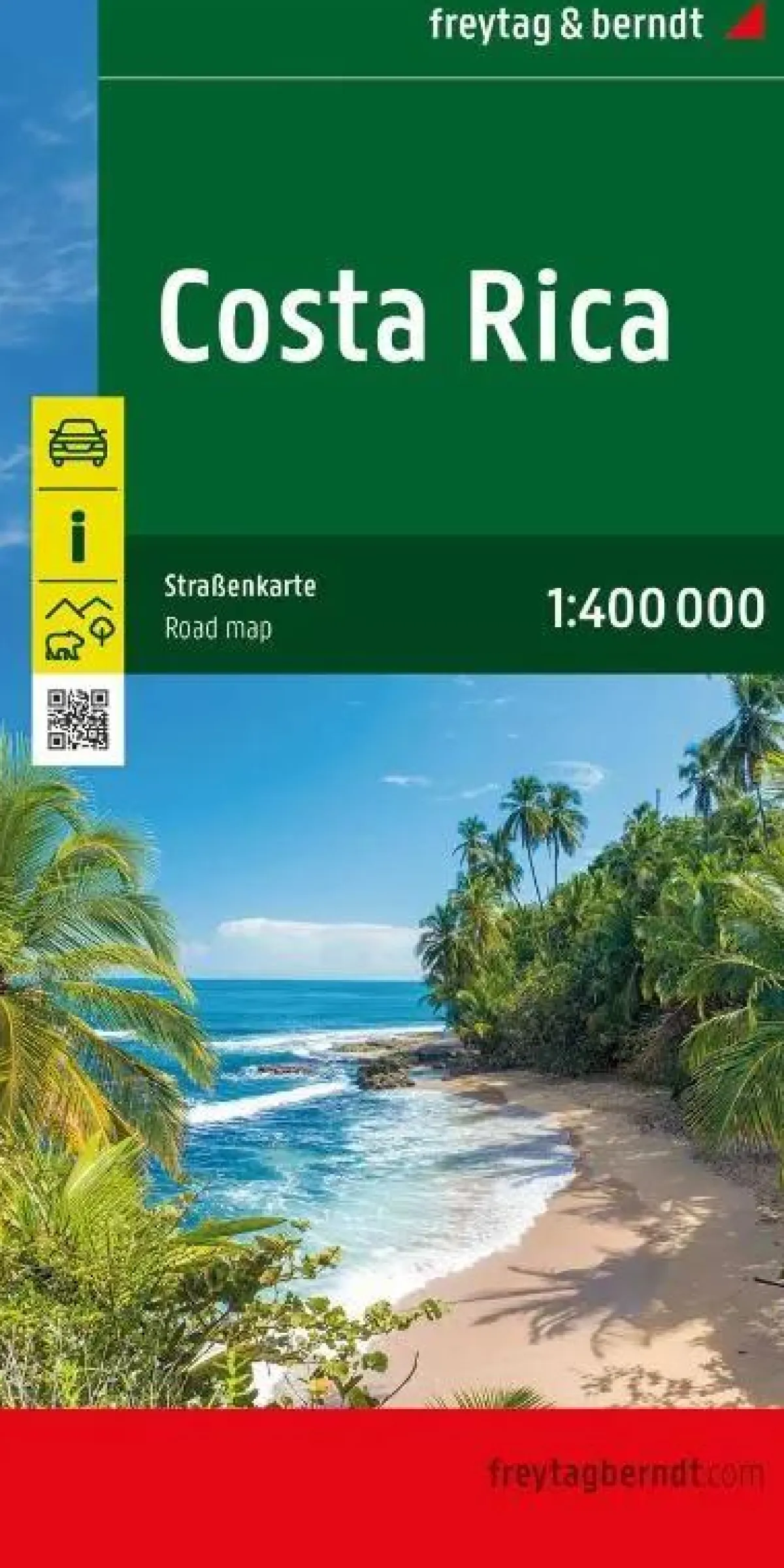 Discount Wegenkaart F&B Costa Rica Wegenkaarten & Atlassen|Wegenkaarten