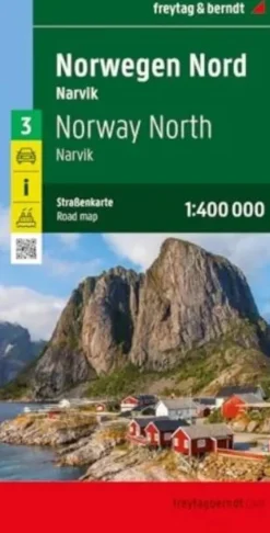 Hot Wegenkaart F&B Noorwegen 3 Noord Wegenkaarten & Atlassen|Wegenkaarten
