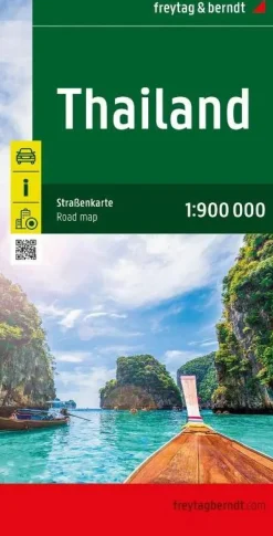 Sale Wegenkaart F&B Thailand Wegenkaarten & Atlassen|Wegenkaarten
