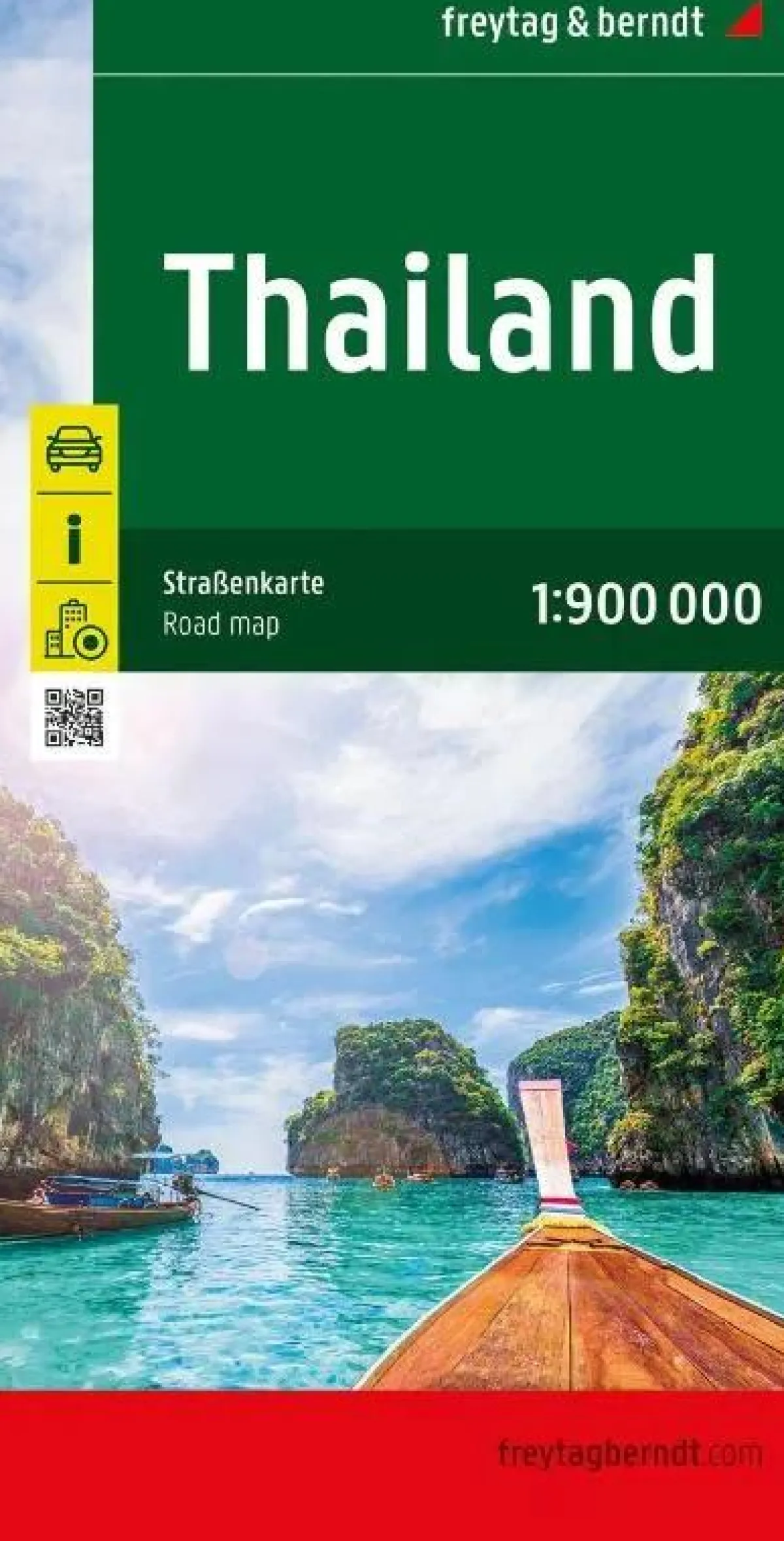 Sale Wegenkaart F&B Thailand Wegenkaarten & Atlassen|Wegenkaarten