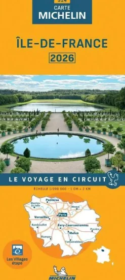 Outlet wegenkaart 514 Ile-de-France 2026 Wegenkaarten & Atlassen|Wegenkaarten