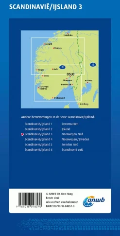 Clearance Wegenkaart Noorwegen-Zuid Wegenkaarten & Atlassen|Wegenkaarten