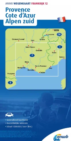 Wegenkaart Provence-Alpes-Cote D' Azur Wegenkaarten & Atlassen|Wegenkaarten