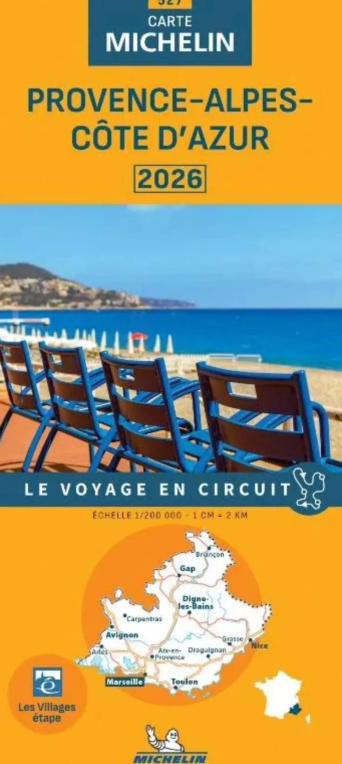 Sale wegenkaart 527 Provence Cote-d'Azur 2026 Wegenkaarten & Atlassen|Wegenkaarten