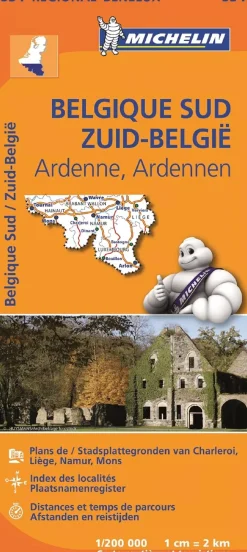 Discount wegenkaart Regional 534 België zuid Wegenkaarten & Atlassen|Wegenkaarten