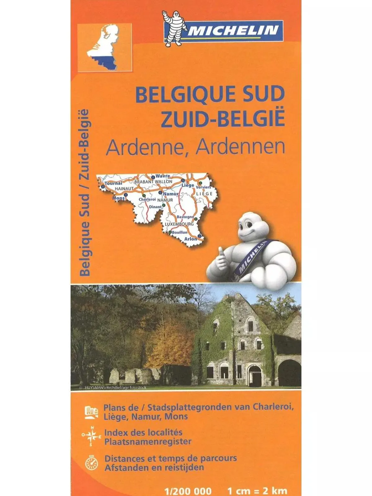 Discount wegenkaart Regional 534 België zuid Wegenkaarten & Atlassen|Wegenkaarten