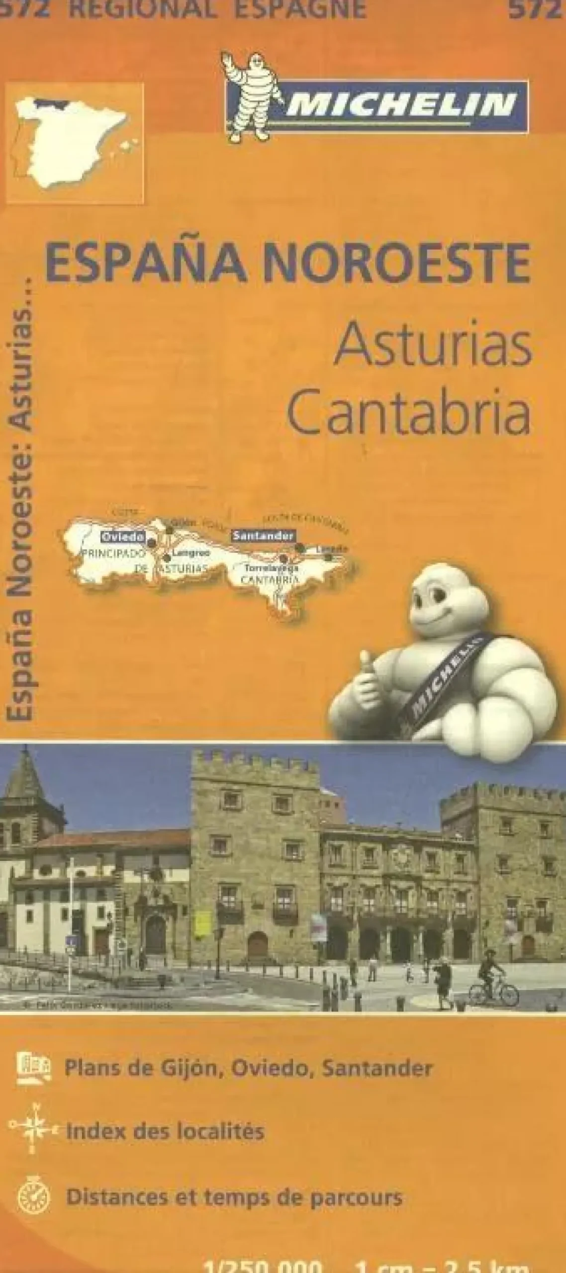 wegenkaart Regional 572 Spanje noord-west Wegenkaarten & Atlassen|Wegenkaarten