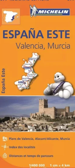 Clearance wegenkaart Regional 577 Spanje oost Wegenkaarten & Atlassen|Wegenkaarten