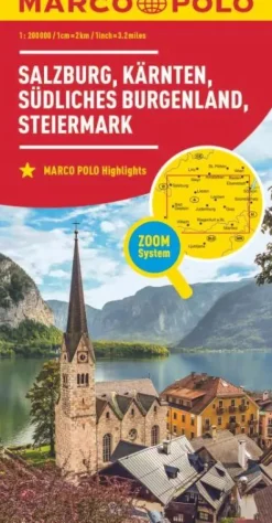Online wegenkaart 2 Salzburg Wegenkaarten & Atlassen|Wegenkaarten