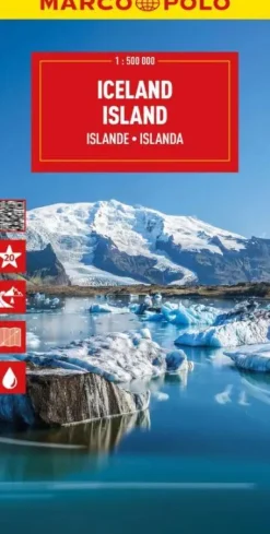 Hot wegenkaart Ĳsland Wegenkaarten & Atlassen|Wegenkaarten