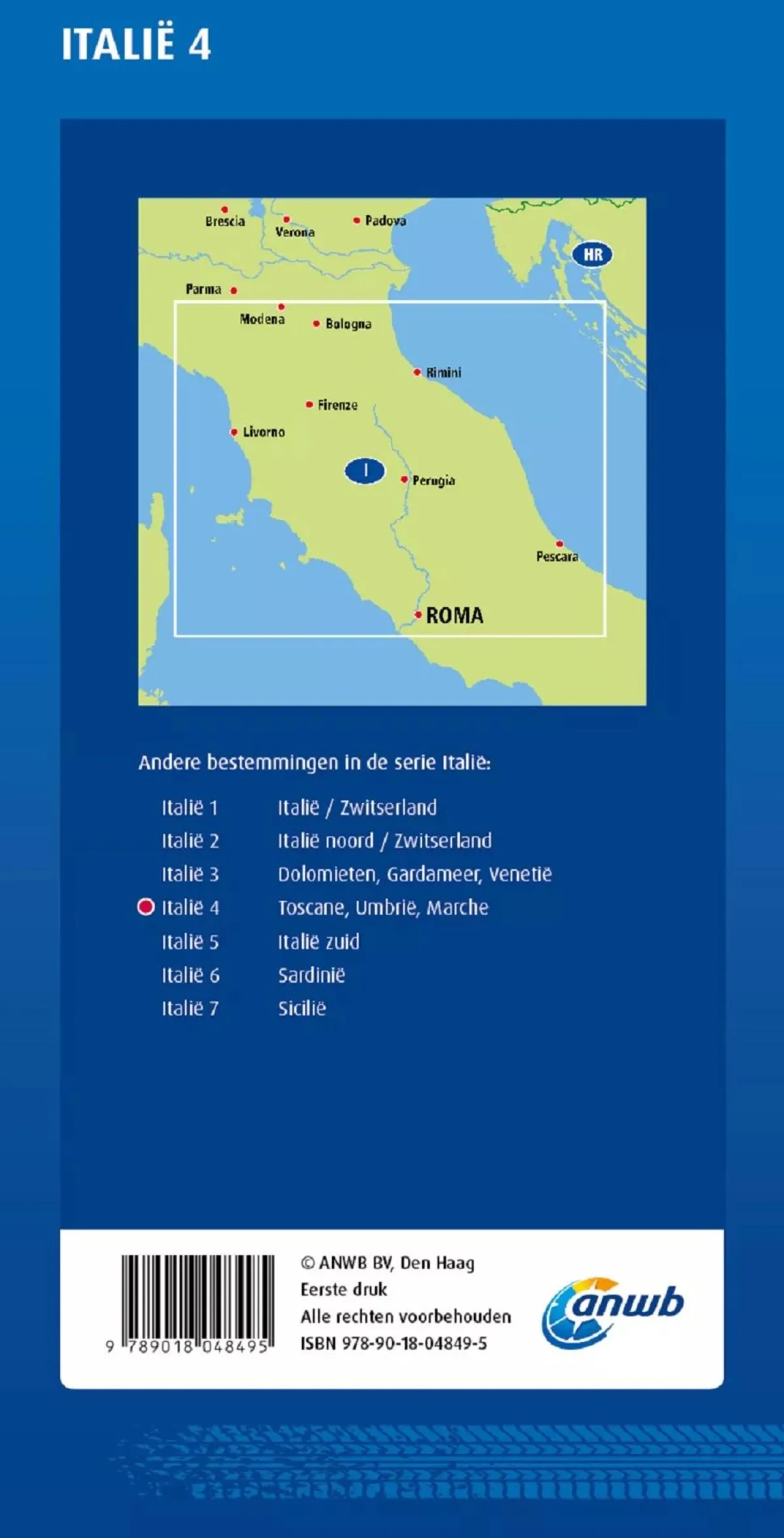 Outlet Wegenkaart Toscane, Umbrie Wegenkaarten & Atlassen|Wegenkaarten