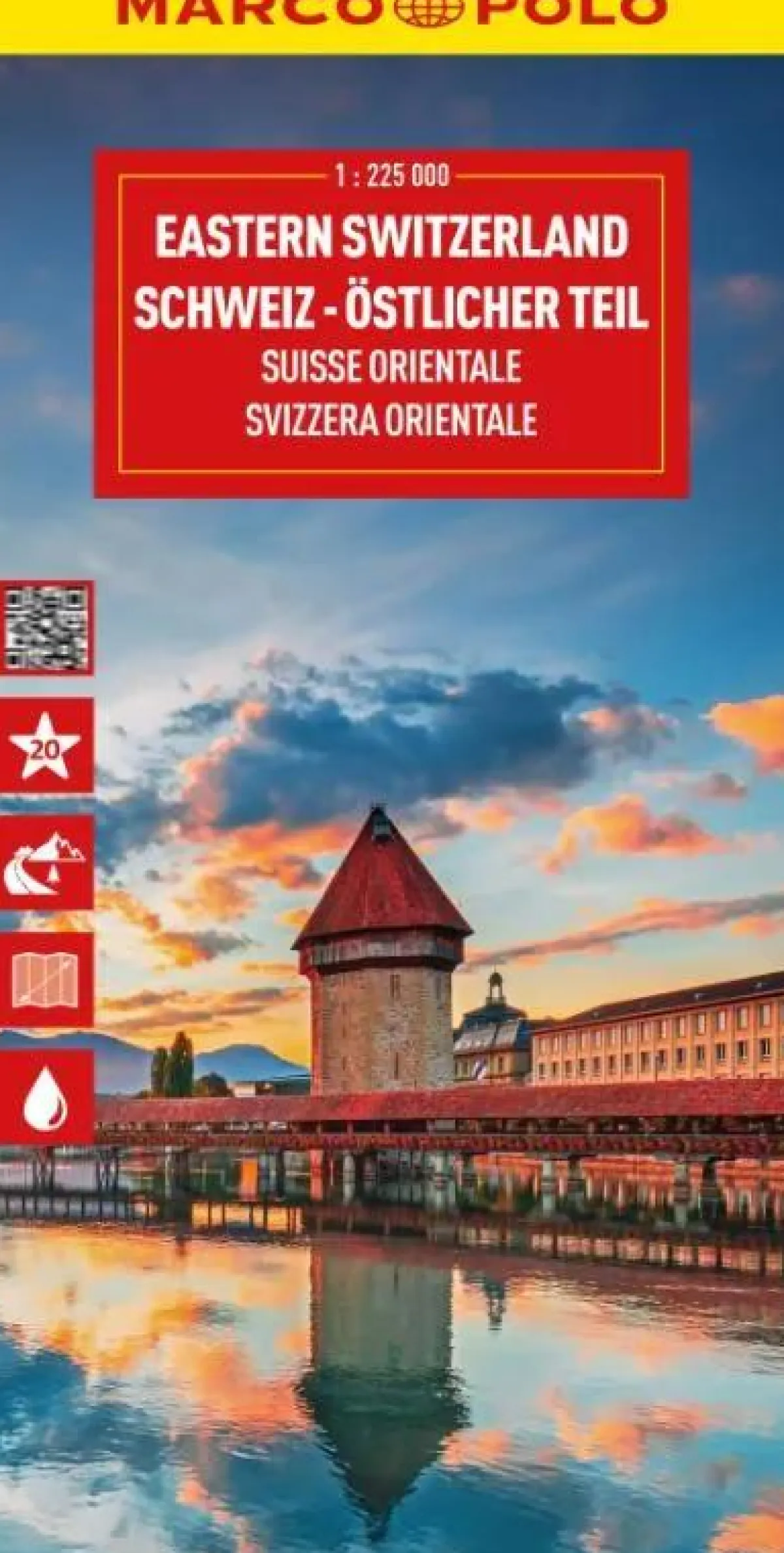 New wegenkaart Zwitserland-Oost Wegenkaarten & Atlassen|Wegenkaarten