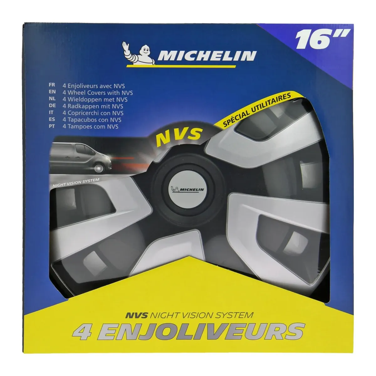 Outlet Wieldoppen camper 16" 4 stuks Autobanden & Accessoires