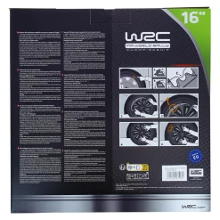 Outlet Wieldoppen - 16 inch - carbon look - 4 stuks Autobanden & Accessoires