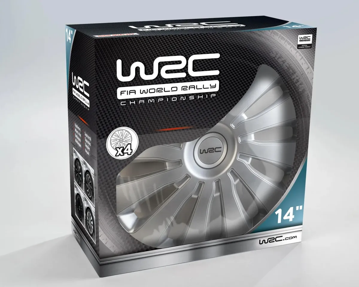 Hot Wieldoppen Sepang 14" - zilver 4 stuks Autobanden & Accessoires