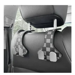 New 2x Auto Hoofdsteun Haak Duo Organizers