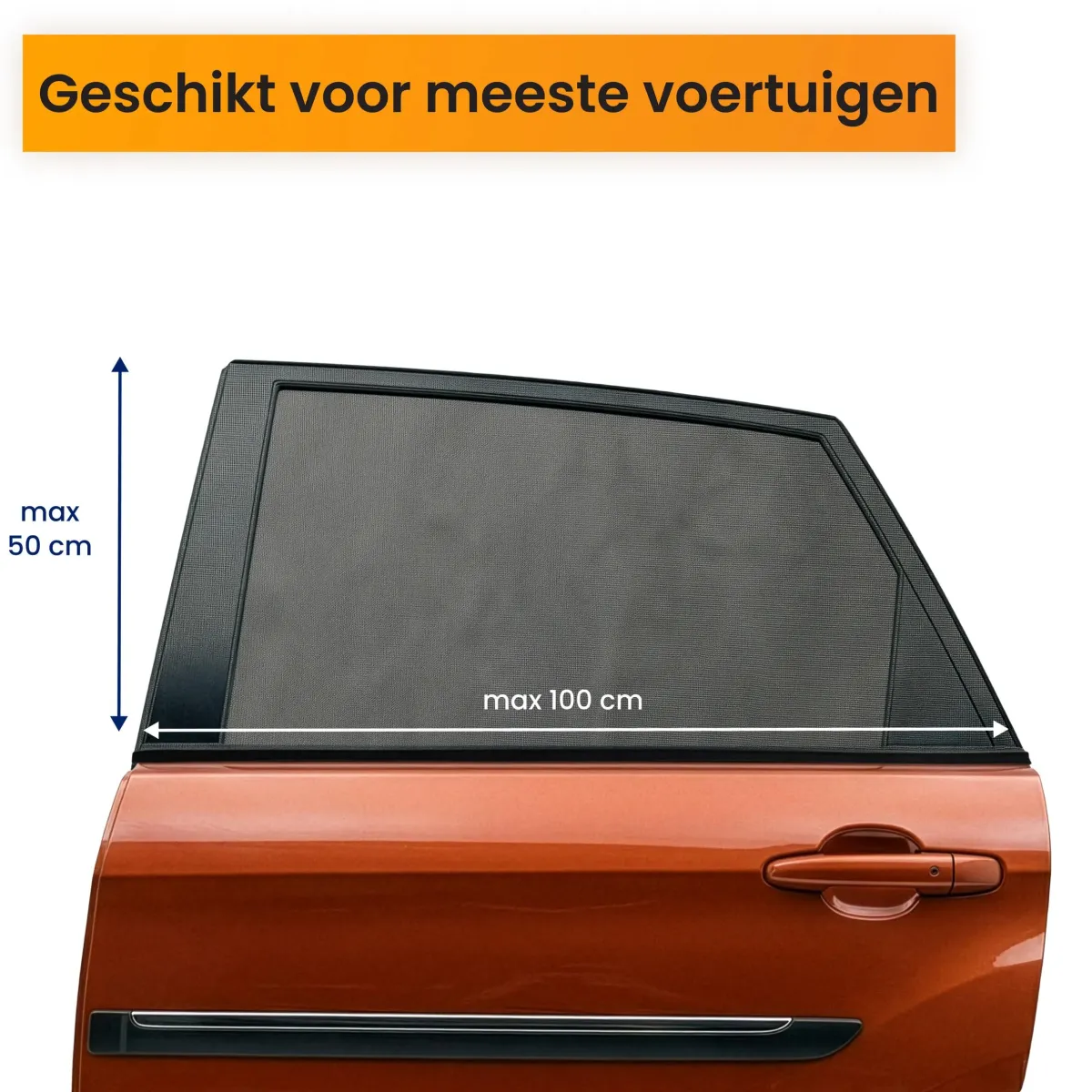 Discount Zonnescherm Auto Zijruit - Set van 2 Autozonneschermen